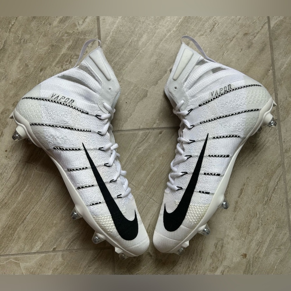 Nike Vapor Untouchable 3 Elite Flyknit White AO3006-100 Men’s Size 11.5